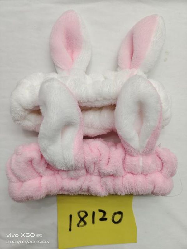 Set of 6 fluffy pink hair bands, perfect for stylish and comfortable hair management for any occasion.