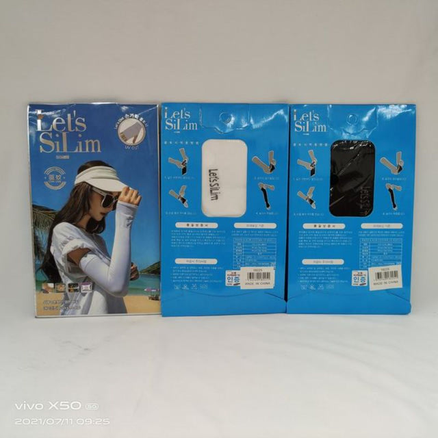 Set of 10 Sun Protection Sleeves, lightweight UV protection for outdoor activities, stylish and comfortable fit for all arm sizes.
