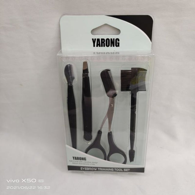 Nail Clipper Tweezer Scissor Set featuring 12 durable stainless steel tools for professional nail care at home or on-the-go.