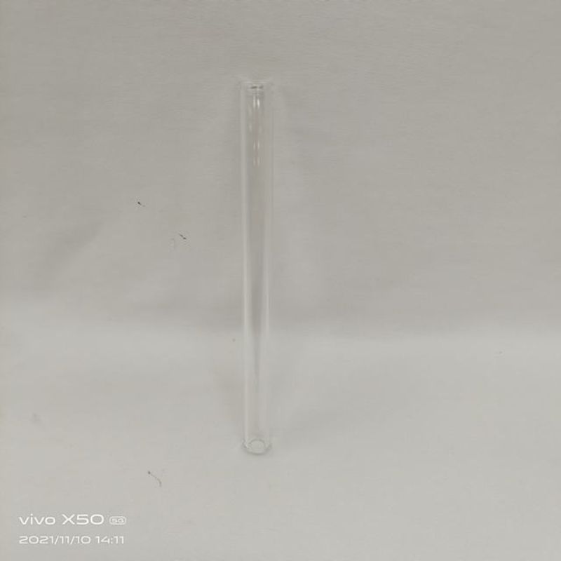 Set of 10 sleek glass pipes, each 15cm long and 12mm wide, perfect for stylish and durable smoking sessions.