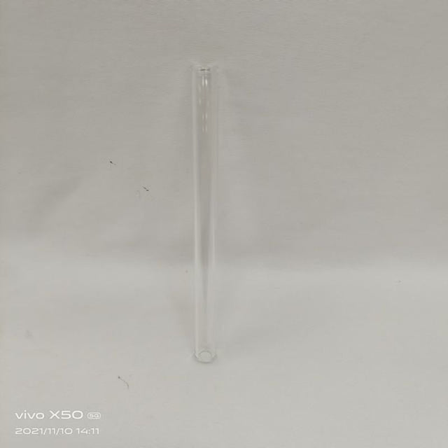 Set of 10 sleek glass pipes, each 15cm long and 12mm wide, perfect for stylish and durable smoking sessions.