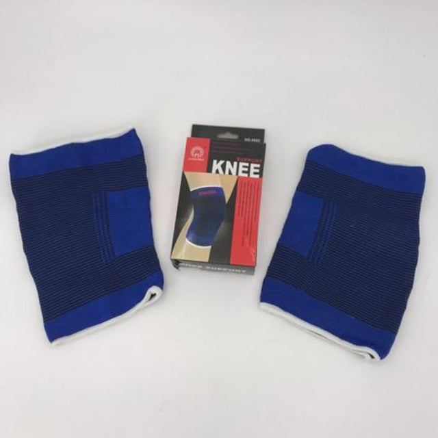 Set of 12 blue knee pads offering superior cushioning and support for gardening, construction, and DIY projects.