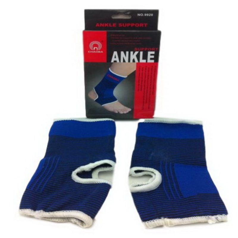 Blue ankle supports set of 12, providing exceptional stability, comfort, and adjustable fit for active individuals and athletes.