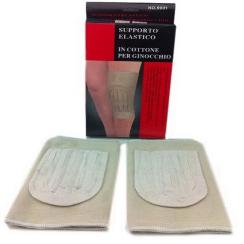 Supported Elastic Knee Pads (12 pack) offering comfort, protection, and flexibility for sports, workouts, and gardening activities.