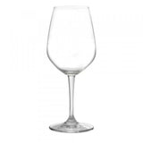 Set of 6 Ocean Lexington wine glasses, 455ml each, premium clear soda-lime glass, perfect for elegant wine serving.