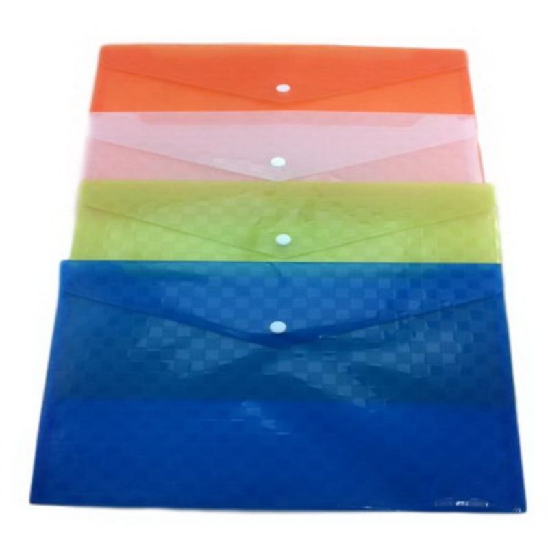Vibrant set of 12 durable file bags, perfect for organizing documents and supplies in style.
