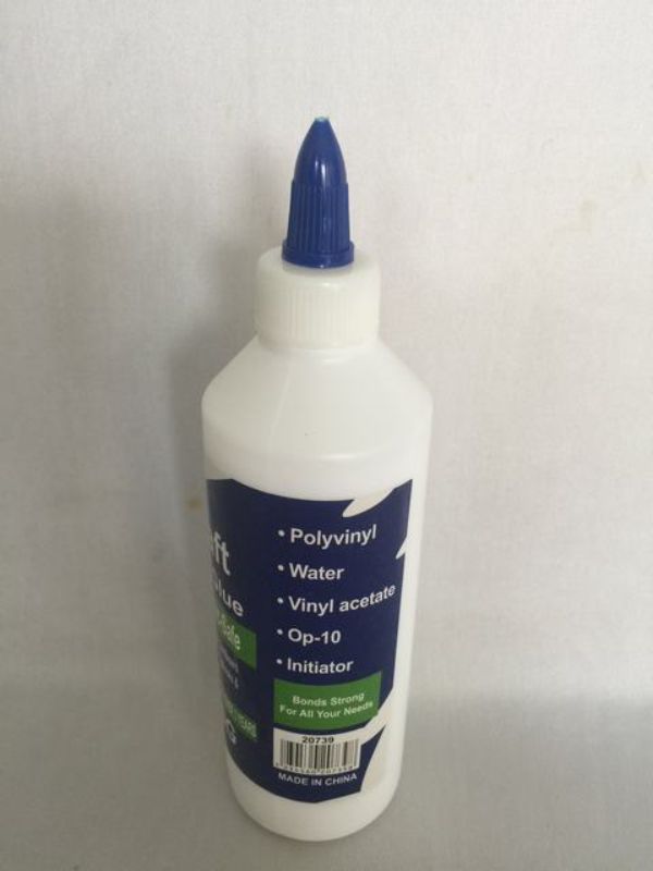 Craft Glue - 250g set of 12, perfect for various materials; strong bond, non-toxic, dries clear for all DIY projects.
