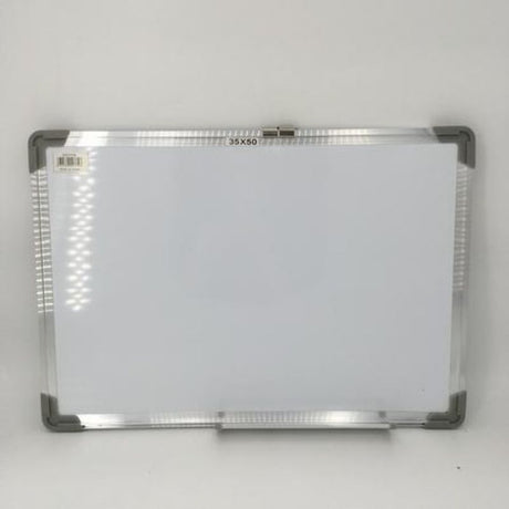Set of 6 whiteboards, 35 x 50CM each, ideal for classrooms and offices; smooth surface for easy writing and erasing.