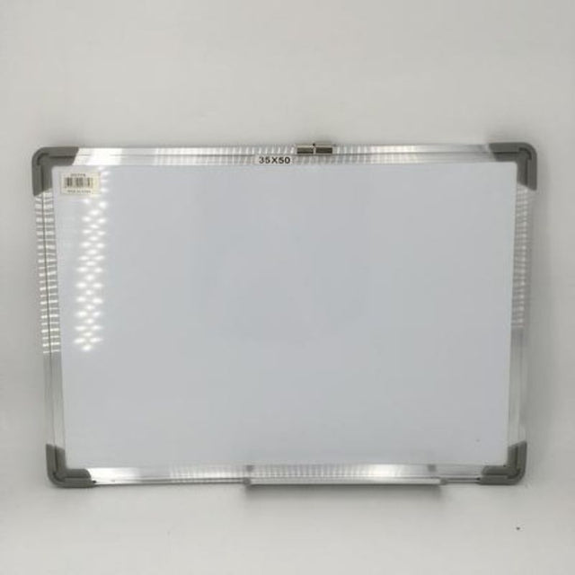 Set of 6 whiteboards, 35 x 50CM each, ideal for classrooms and offices; smooth surface for easy writing and erasing.