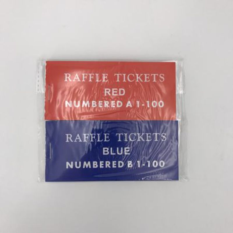 Colorful set of 12 Raffie Tickets, ideal for parties and events, designed for easy customization and engagement.