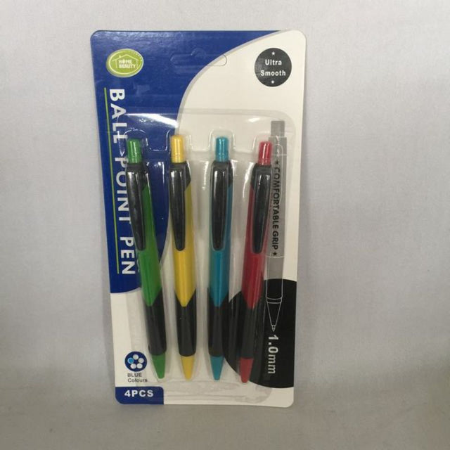 Set of 48 vibrant ballpoint pens in 12 packs, offering smooth writing and ergonomic comfort for home, school, or office use.