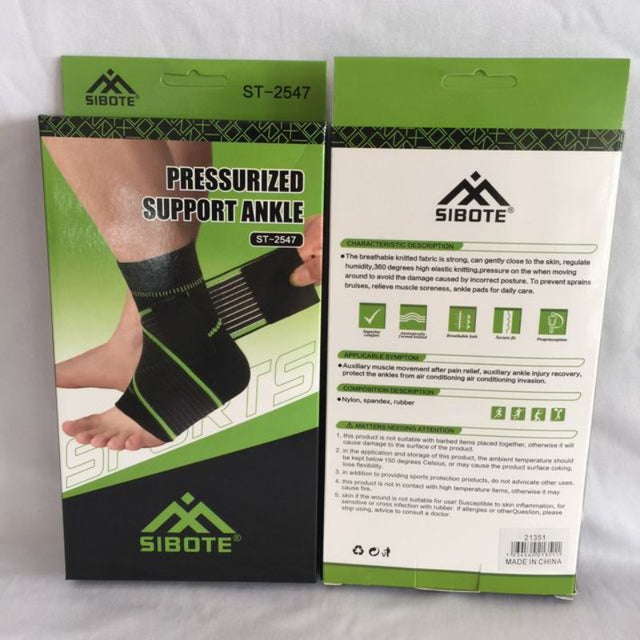 Set of 12 pressurized ankle supports designed for comfort, injury recovery, and enhanced performance during sports activities.