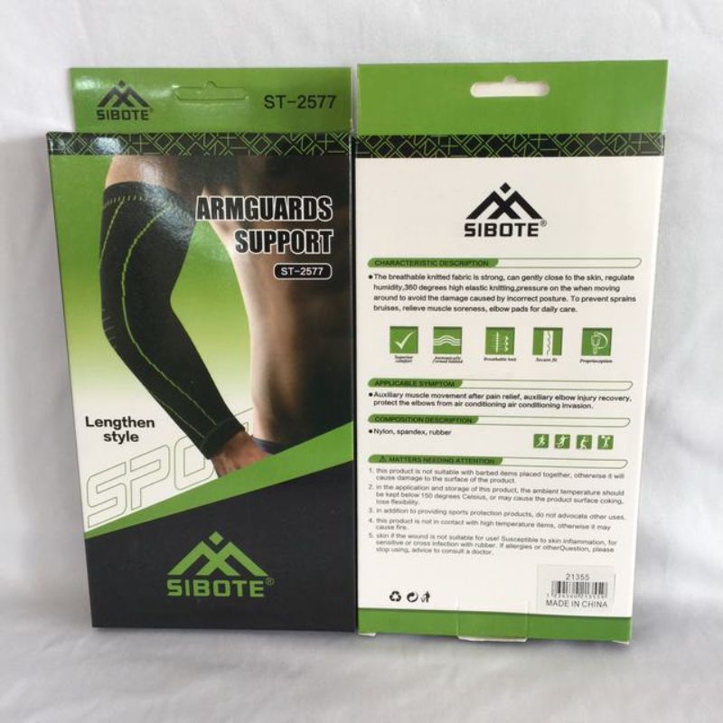 Set of 12 lightweight armguards providing superior protection for sports, hiking, and DIY activities.