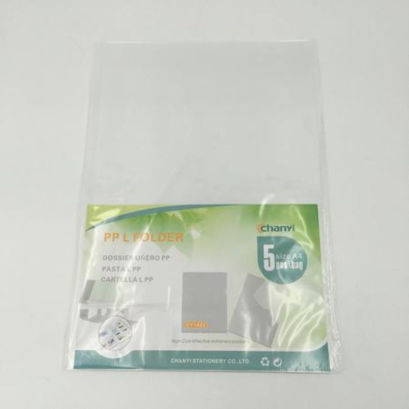 A pack of 12 durable PP L file folders, ideal for organizing and protecting documents in any environment.
