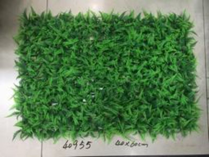 Set of 12 artificial grass mats, 40 x 60cm each, perfect for indoor/outdoor decoration with realistic, UV-resistant turf.