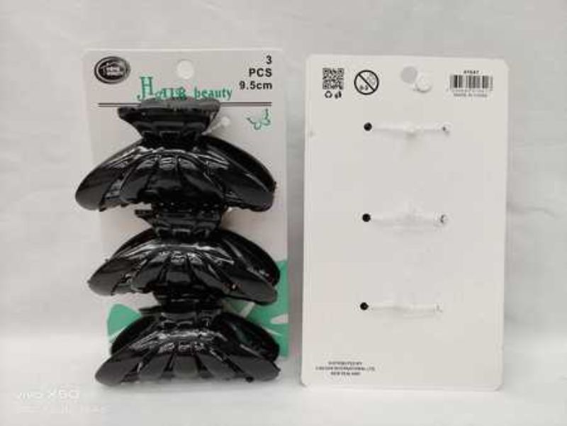 Versatile 9.5cm hair clips set (18pcs) for secure styling, suitable for all hair types, ideal for everyday or formal use.