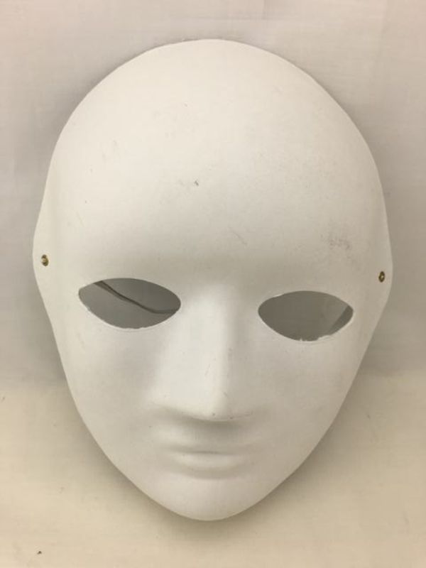 Set of 12 versatile white masks, perfect for events, costumes, crafts, and creative expression.