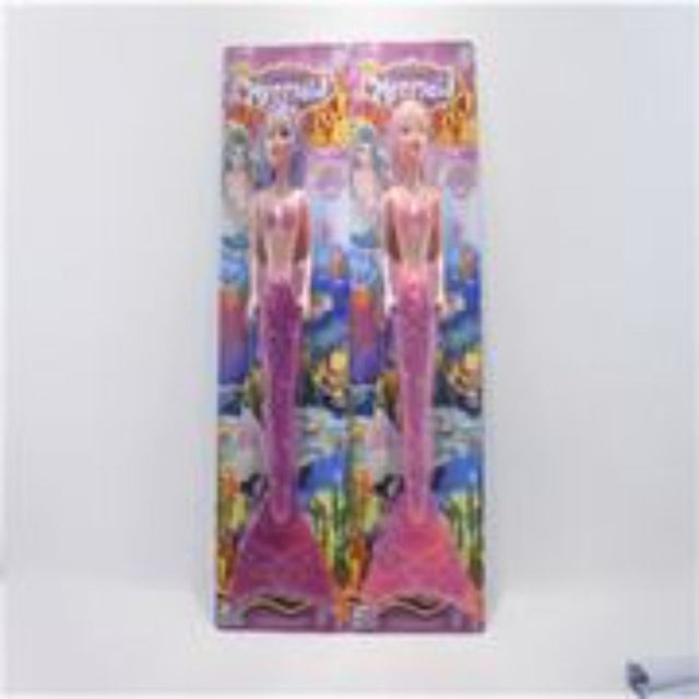 Set of 6 vibrant 18" Mermaid Barbies, promoting imaginative play and storytelling adventures under the sea.