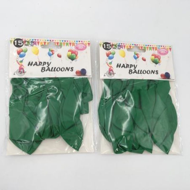 Vibrant 12" green balloons, 180pcs total, perfect for decorating any celebration with joy and elegance.