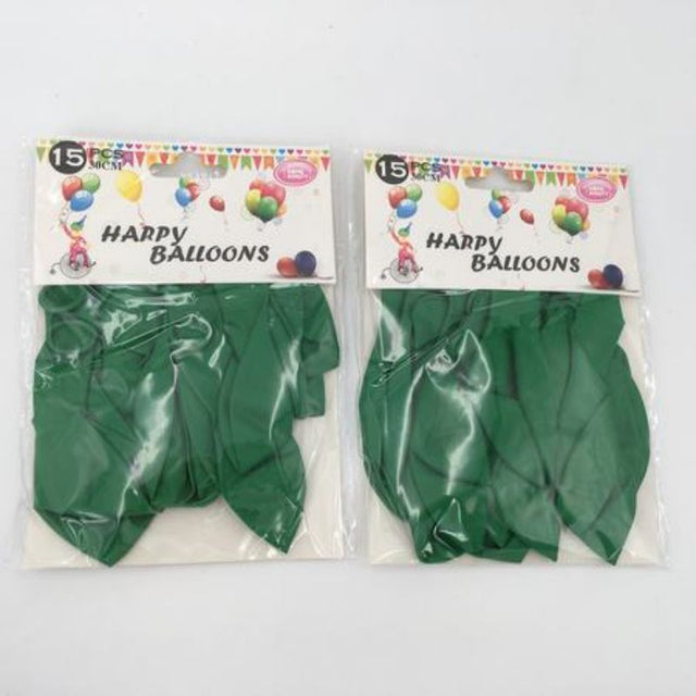 Vibrant 12" green balloons, 180pcs total, perfect for decorating any celebration with joy and elegance.