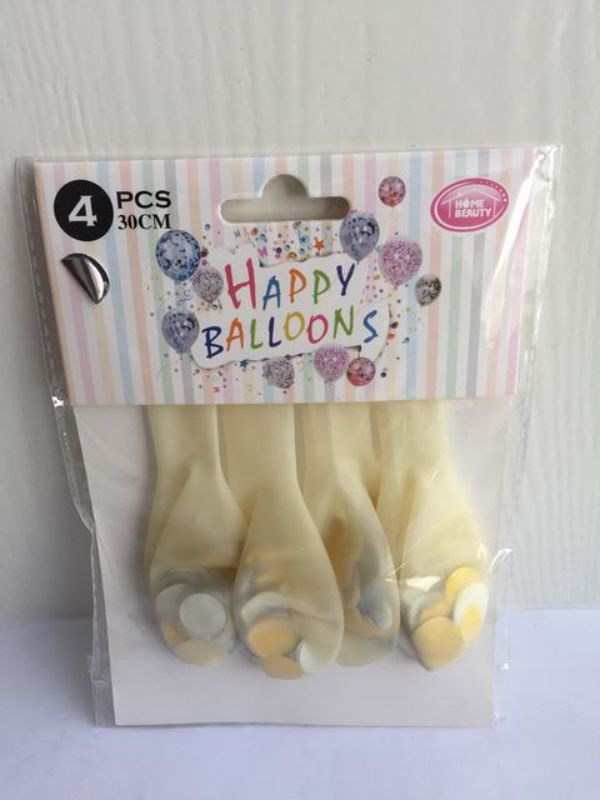 Golden silver 12" balloons pack of 48, ideal for elegant celebrations and versatile decorative options.