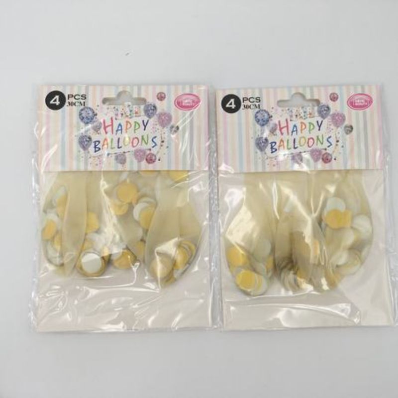 A pack of 48 elegant white 12" balloons, perfect for celebrations like weddings, birthdays, and baby showers.