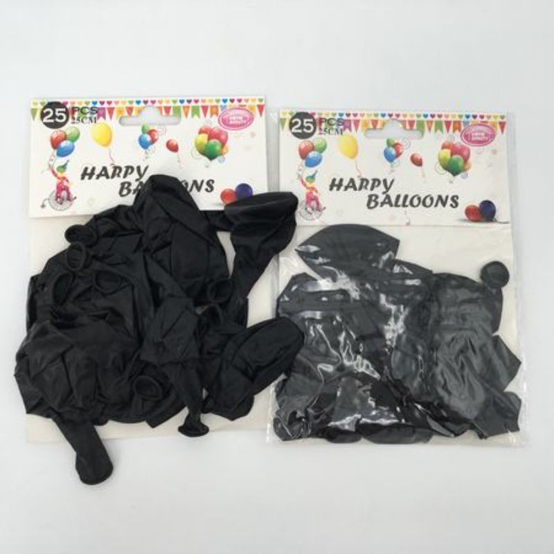 Balloons - Matte Black 10"(300pcs)