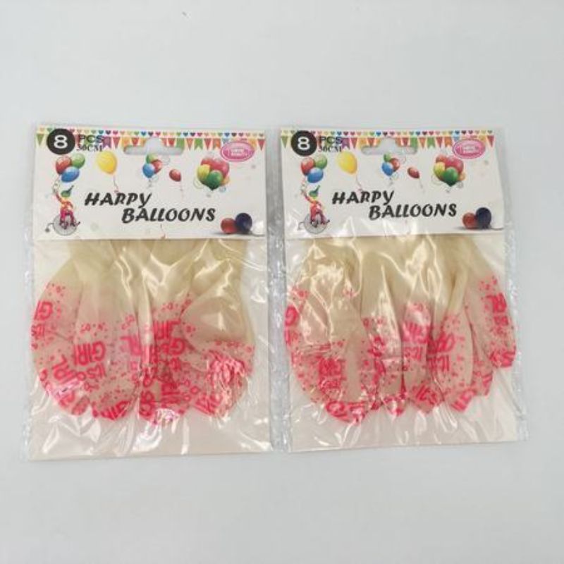 Balloons - Painted Girl 12" (12 Packs)