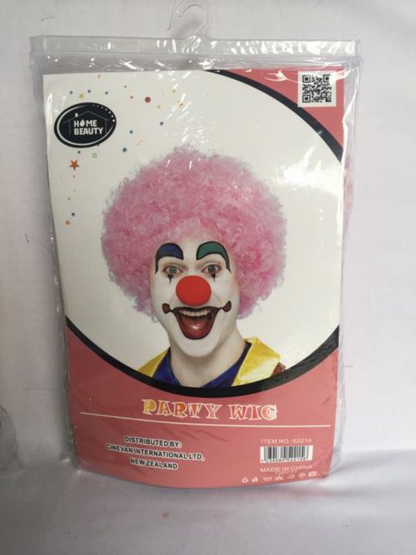 Light pink Afro wigs set of 5 for vibrant parties, festivals, and themed events; stylish and comfortable for all ages.