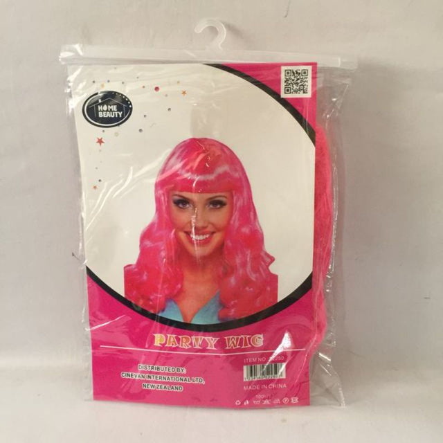 Set of 5 long curly rose wigs, perfect for parties and festivals, adding vibrant color and fun to any outfit.