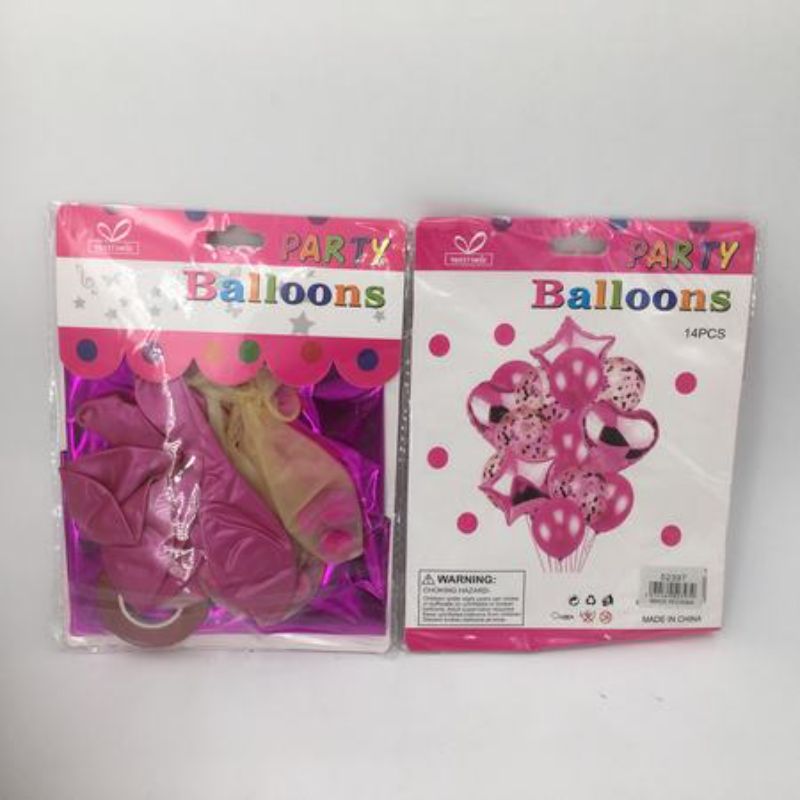 Party Balloons - Rose (168pcs)