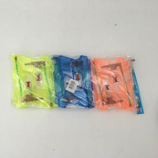 Set of 6 interchangeable water gun nozzles for enhanced outdoor fun, perfect for water fights and pool parties.