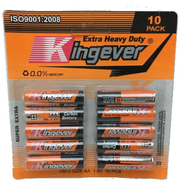 AA Batteries from Smartfox NZ, 10pcs per pack, 12 packs total, ideal for powering devices like remotes and toys.