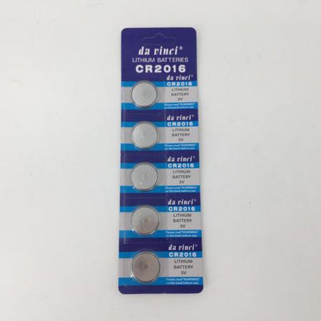 12-pack of CR2016 button batteries, ideal for calculators, remote controls, and fitness gadgets, providing reliable, long-lasting power.
