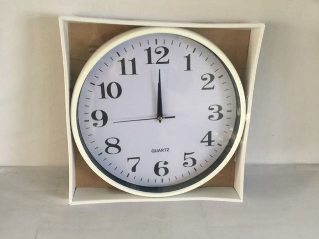 Stylish set of 6 white wall clocks, perfect for modern decor in homes and offices, combining elegance with functionality.