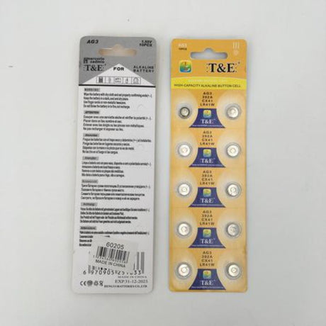 AG3 button batteries in 12 packs, perfect for powering remote controls, toys, and gadgets with reliable performance.
