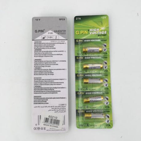 20-pack of 27A button batteries ideal for powering devices like remotes, toys, and medical gadgets with reliable energy.