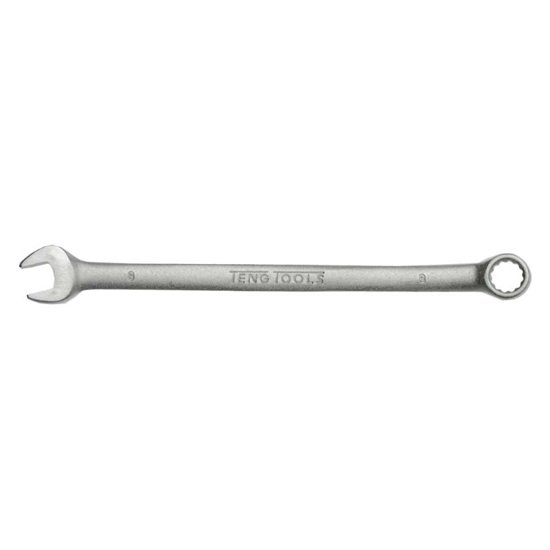 Teng LMP 8mm combination spanner with 12-point ring head, offset design, and hip grip ends for enhanced access and torque.