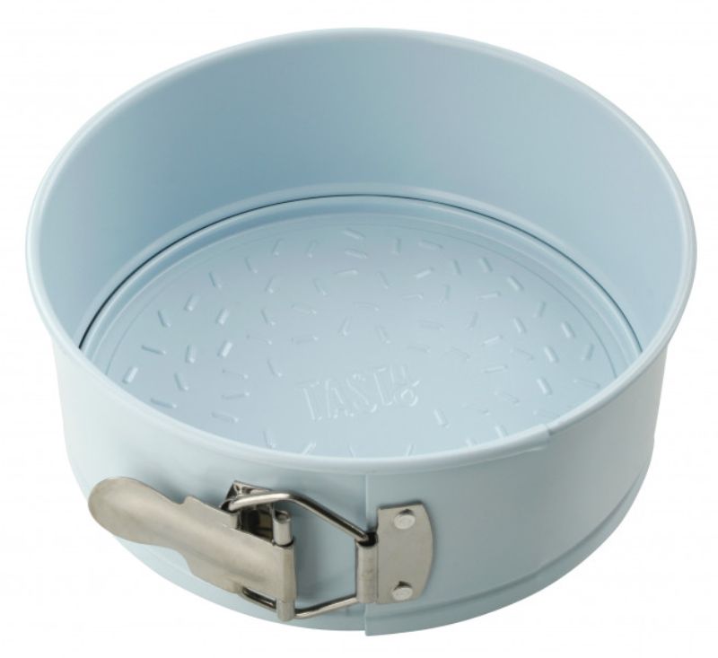 A vibrant 20cm springform cake tin with a non-stick surface, perfect for baking medium-sized cakes up to +230°C.