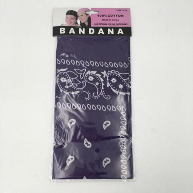 Set of 12 dark purple bandanas, 56 x 56cm, versatile for fashion, outdoor use, soft, breathable, and durable.