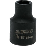 Teng 3/8in Dr. Impact Socket 12mm ANSI