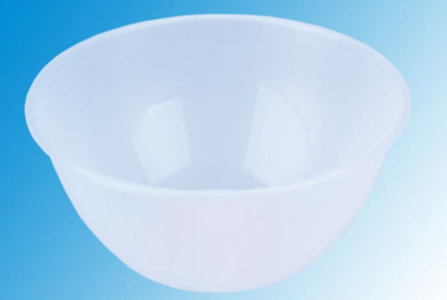 Set of 12 durable plastic salad bowls, 32.8CM, 6L capacity, perfect for large salads and easy to stack and transport.