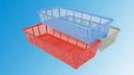 Set of 12 assorted small plastic colanders, 28CM, ideal for straining, rinsing, and draining in vibrant colors.