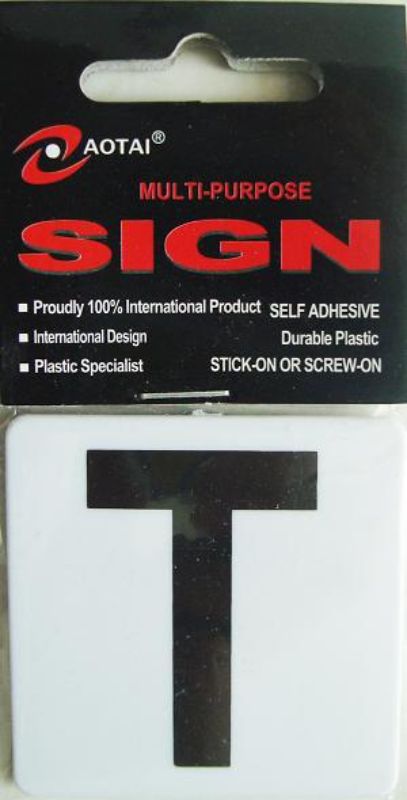 Set of 12 durable self-adhesive plastic signs for versatile indoor and outdoor signage solutions.