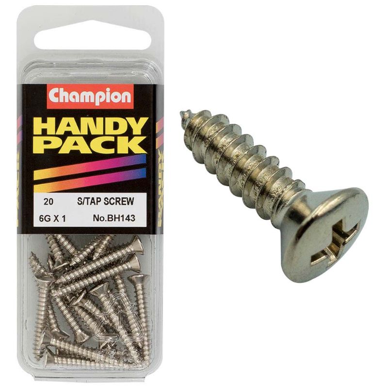 High-density Champion 6G x 1 S/Tap fitting for reliable plumbing, resistant to wear, leaks, and corrosion. Ideal for various applications.