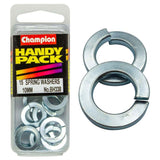 Champion M10 Spring Washer, durable hardware for securing bolts in high-stress applications, ensures tight and reliable fit.