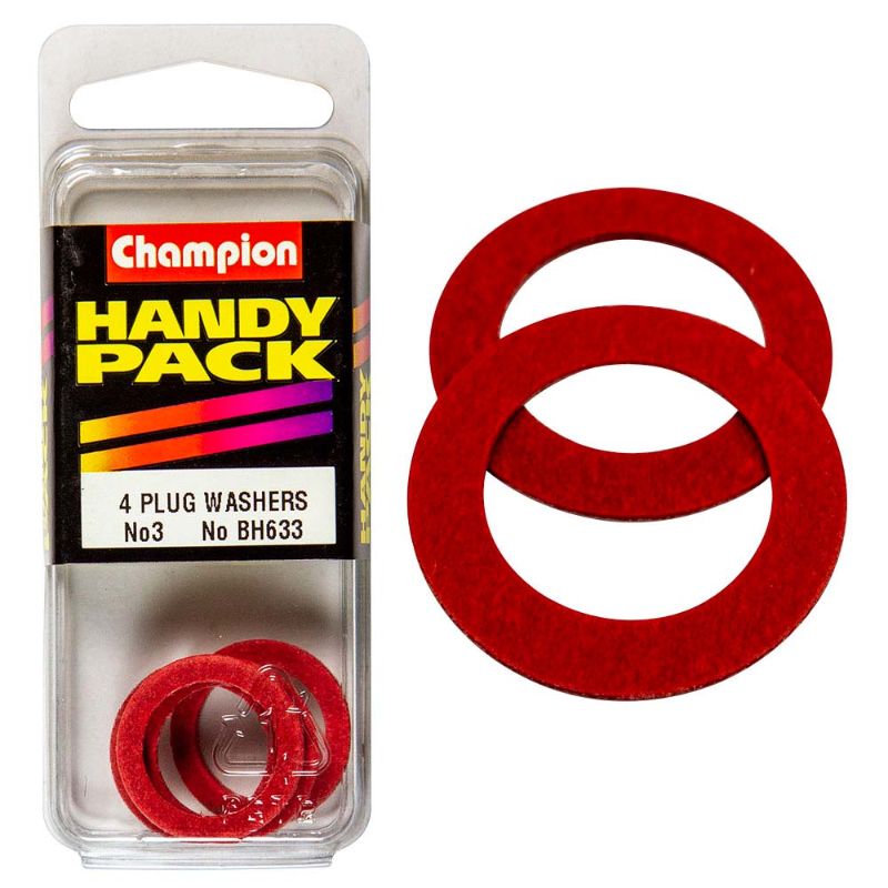 Champion 5/8in Suit No 3 Plug is a durable drain plug washer ensuring a watertight seal for reliable plumbing performance.