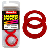 Champion #18 Fibre Sump Plug Washer - M18, durable and leak-proof, ideal for automotive and marine applications.