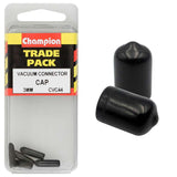 Champion Vacuum Hose - 3mm Cap, flexible and durable hose for efficient vacuuming, featuring a secure airtight 3mm cap.