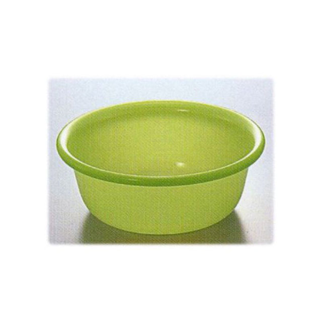 Set of 10 leaf green basins, 26.8 x 10.2cm, perfect for stylishly serving salads and snacks.